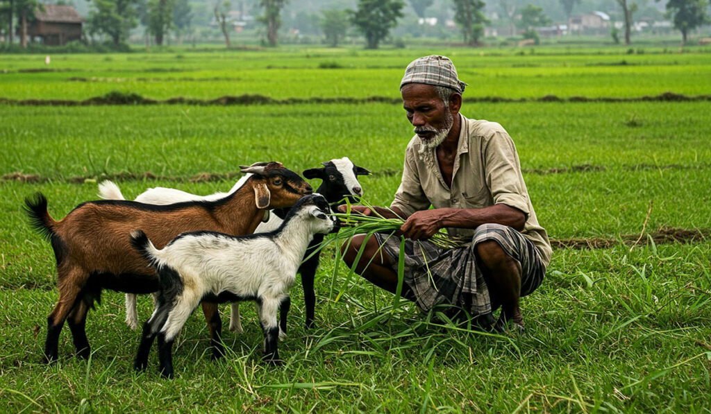 Read more about the article দারিদ্র্য বিমোচনে ছাগল পালন প্রকল্প